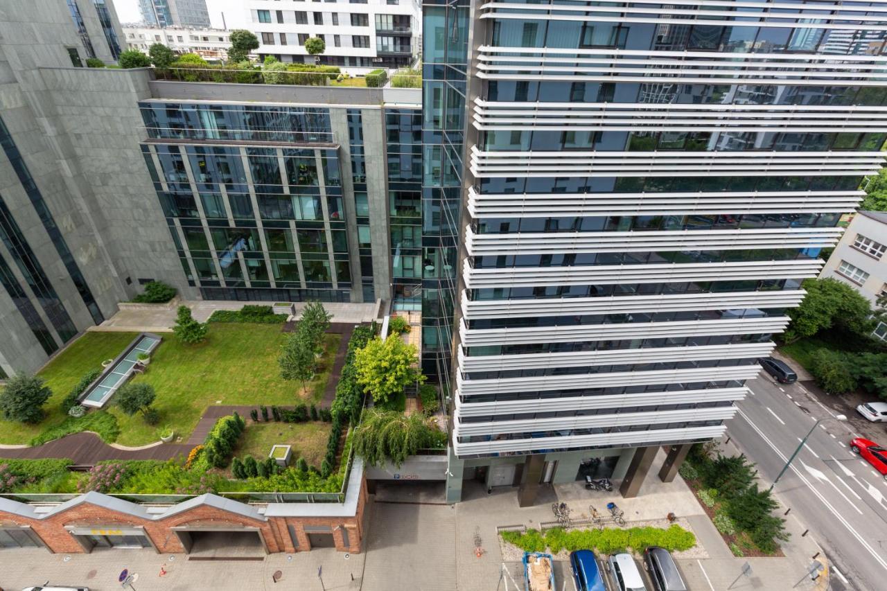 City Center Apartments Grzybowska With Parking By Noclegi Renters Warschau Buitenkant foto